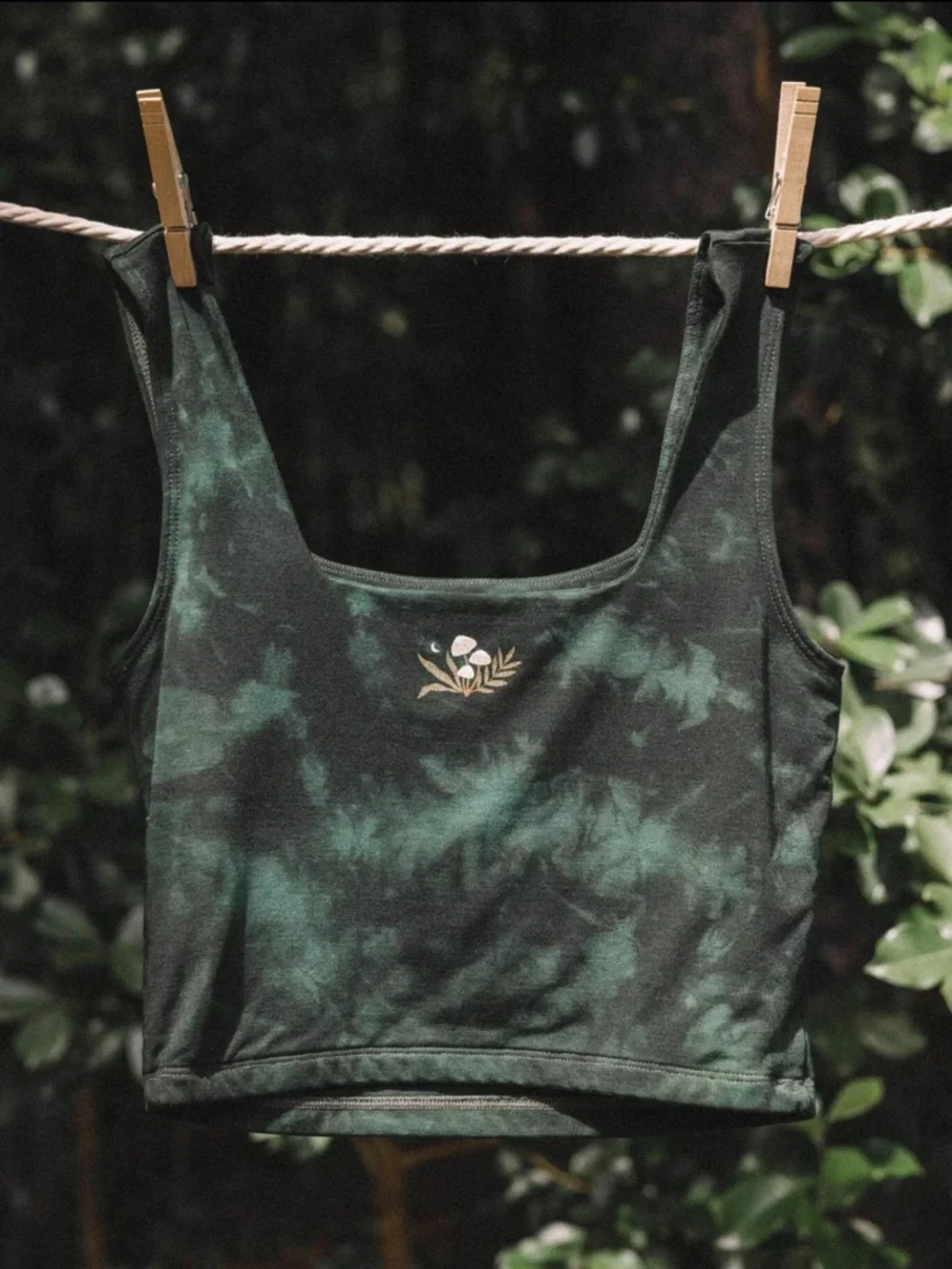 PURUSHA PEOPLE MUSHROOM TANK, BRAND NEW, SUSTAINABLE, FOREST FIBER SMALL BATCH - Picture 4 of 8